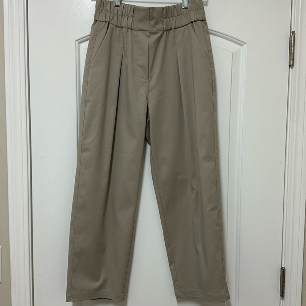 Brochu Walker cropped khaki pants